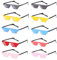 Fhioevt 10 Stück Pixel Sonnenbrille Bunt Thug Life Brille Mosaik Gläser thug life sonnenbrillen für Minecraft Geburtstagsdeko Pixel Brille für Kinder Erwachsene Halloween Karneval Cosplay (5 Farben)