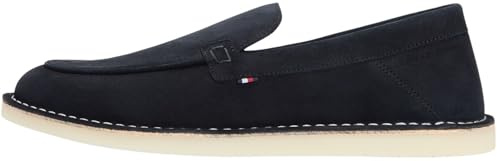 Tommy Hilfiger Herren Hilfiger Stitchdown Suede Loafer Fm0fm05782Halbschuhe