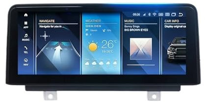 10.25 Car Multimedia Player Radio With Screen Connected Systems Compatible for BMW 3 4 Series F30 F31 F34 F32 F33 2012+