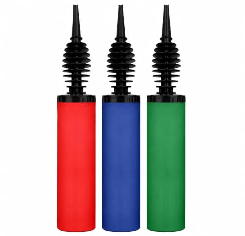 RMTech Balloon Pump, Inflator for Balloons, Toy Blower, Foil and Confetti Professional Pumper, Manual Hand Pump, Dual Action Hand Air Pump for Balloons.