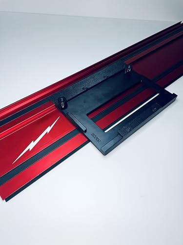 Guide Rail Adapter for Circular Saw Compatible with Milwaukee FCS552, Designed for Use with Milwaukee Guide Rail Track
