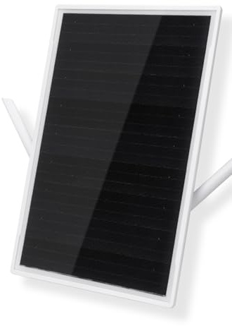 Agmoctz Extensor de Rango WiFi con Energía Solar de 5 V, Repetidor WiFi con Batería 18650 Incorporada, Amplificador Inalámbrico 4G, Enrutador Solar IP66