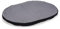 Karlie Kissen oval L: 100 cm B: 75 cm H: 12 cm grau-schwarz