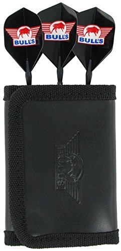 BULLS TRIFOLD DELUXE LEATHER DARTS CASE WALLET