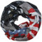 Loopschal Amerika/USA Flagge Loop Schal Adler Tuch Motorrad Schlauchschal Rundschal Vintage Stars and Stripes