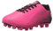 Vizari Kids Stealth FG Outdoor-Fußballschuhe für Jungen und Mädchen, rosa/schwarz, 38 EU