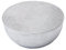invicta INTERIOR Handgearbeiteter Couchtisch Orient II 60cm Silber im Classic Hammerschlag Design
