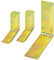 KOTARBAU® Kistenband 10 St. Scharnier Gerollte Tischband Möbelscharnier Gelb Verzinkt Torband Möbelband Türscharnier 2 Flügel Top-Qualität 300 x 50 mm