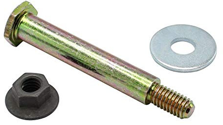 SECURA Vis pour la roue de support du carter de la tondeuse compatible avec Wizard WZ15542RDHD 954566607 Tracteur de pelouse