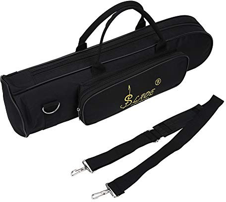 Bnineteenteam Trompette Sac de Transport, Étui en Oxford pour épaissir Le Tissu Anti-imperméable en Tissu Oxford avec Ceinture d'épaule(Noir) accessoires de jeu