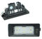 Do!LED LED Kennzeichenbeleuchtung 6000K Xenon-Weiß für Ersatz Kennzeichen Lampe Plug & Play 6-SMD Kennzeichen Beleuchtung 12V 2 Stück