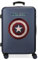 Marvel Avengers Captain America Mittlerer Koffer Blau 48x68x26 cms Hartschalen ABS Kombinationsschloss 70L 3,7Kgs 4 Doppelräder