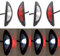 24/7 AUTO 8 x LED Seitenmarkierungsleuchte rot weiß LKW Anhänger