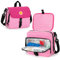 CURMIO Bolsa de Insulina, Mochilla Insulina, Bolsa Insulina Isotermica, Bolsa Isotérmica para el Kit del Diabético, Organizador Insulina, Rosa (Sola Bolsa)