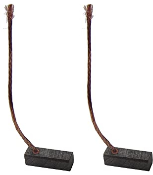 2x Trade-Shop Motorkohlen/Kohlebürsten 4x4x12mm für viele KFZ PKW LKW Motoren Klimaanlage Gebläse Lüfter Scheibenwischer Fensterheber Wasserpumpe