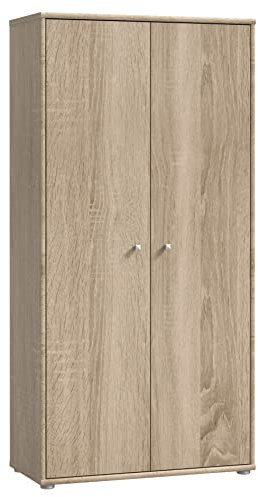 Newroom Kommode Sonoma Eiche Sideboard Modern - 73,7x149,5x34,8 cm (BxHxT) - Highboard Anrichte - [Albus.Ten] Büro Arbeitszimmer Wohnzimmer