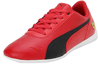 PUMA Zapatillas unisex Ferrari Neo Cat, Rosso Corsapuma Black 307548 02, 44.5 EU