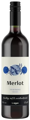 by Amazon Merlot, Rotwein, 75cl, 1er-Pack