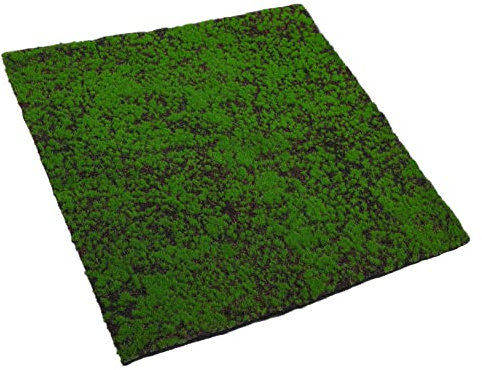 Warmhm Gefälschter Grasteppich Fußmatte Aus Kunstrasen Lebensechte Grasmatte Mikro-landschaftsrasen Kunstrasen Dekoration Grasrasen-Pads Modell Rasenmatte Beflockung Lederrolle Aquarium