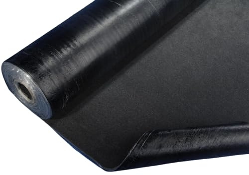 DSTOCK60 - 3 Meter Rolle Dach- und Terrassenabdichtungsbahn - Bitumenfilz Unterlage/1. Schicht - Breite 1 m - Dicke 1 mm - deckt 3 m² ab - Zuschnitt Meterware