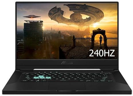 ASUS TUF Dash 15.6 FHD Gaming Laptop,240HZ IPS,Intel Core I7-11370H,GEFORCE RTX 3070,16GB RAM,1TB SSD, Windows 10,BK, Wi-Fi 6,HDMI, Thunderbolt 4, Eclipse Gray,TWE Mouse Pad