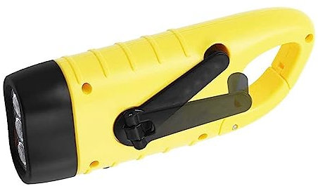 Fockety Lampe Torche, Lampe de Poche Portable à Mèche Lumineuse, Boucle d'alpinisme, Solaire LED pour l'extérieur (#1)