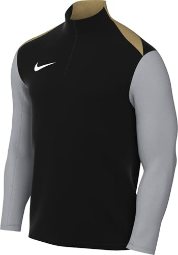 Nike Herren Df Acdpr24 T-Shirt, Black/Wolf Grey/Jersey Gold/White, S EU