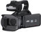 Videocamera Videocamere digitali da 64 MP Videocamera professionale Full 4K Vlog Streaming Webcam Messa a fuoco automatica Videoregistratore Fotografia Fotocamera digitale per vlogging ( Color : Noir