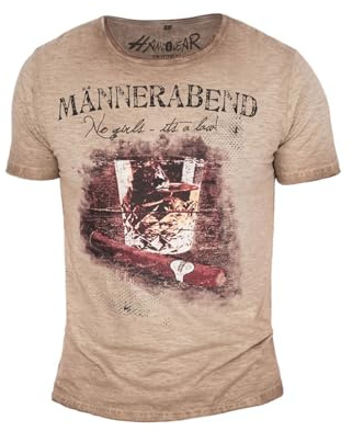 Hangowear Herren T-Shirt MAENNERABEND