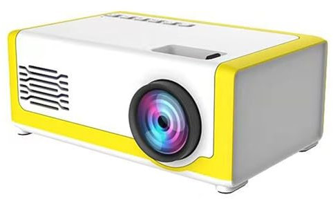 XIKDJ Children's Mini Portable Projector 3D HD LED Home Theater Cinema 1080P HDMI USB Audio Projector Yg300 Mini Projector Video Conferencia
