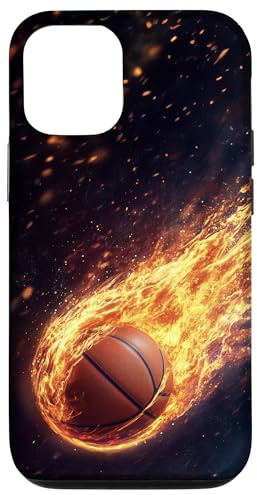 Basketball Fire Sports Slamdunk Case for iPhone 12/12 Pro