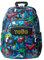 TOTTO - Mochila Escolar Adaptable a Carro, Modelo Acuareles, Capacidad 20 L, Bolsillo Pc 14, Bolsillos Botella, Espaldar Ergonómico con Flujo de Aire, Cómodas Correas en S, Estampado Gamertag Azul
