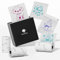 Phomemo M02 Sticker Printer, Wireless Bluetooth Mini Thermal Printer for Phones & Tablets, Mini Sticker Maker Machine for Children, Portable Pocket printer for Journalling, Black