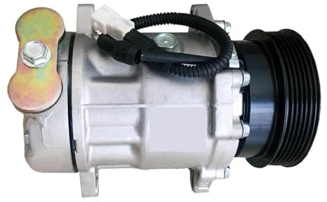Compresor de aire acondicionado for coche, Compatible con Peugeot 406 2,0 HDI 3,0 V6 607 3,0 V6 605 3,0 V6 6453AX 6453GP