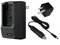 Battery Charger Applicable For Leica D-LUX 5. Universal Voltage (100-240V), Portable Compact Design, Flip Out Plug (Includes Car Charger & UK Adapter Plug)