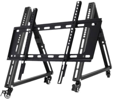Sharplace Soporte para TV Móvil de Baja Altura, Soporte para Suelo para, Carro Rodante para TV con Rueda para LED, Exposiciones, Conferencias, Hogar, 32 Inch to 65 Inch