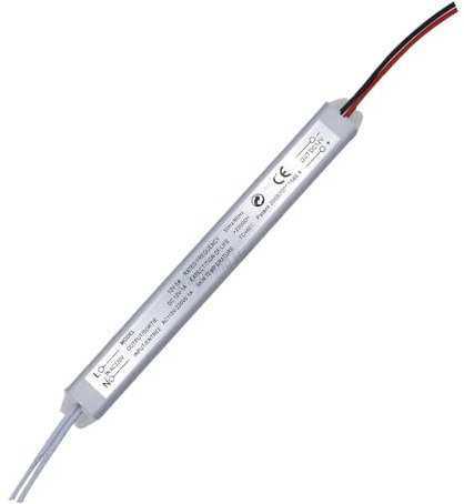 Fuente de alimentación del controlador LED 220V a 12V interruptor transformador de iluminación 1A 2A 3A 5A 6A12W 24W 36W 60W 72W(DC12V 1A)