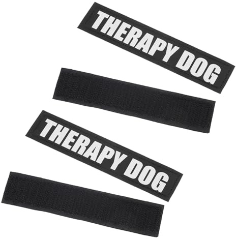 Toyvian 2paare Reflektierendes Haustier-hundegeschirr Mit Patches Hundeweste-Aufkleber Pu-Material Sicher Für Nächtliche Spaziergänge Installieren Verwenden