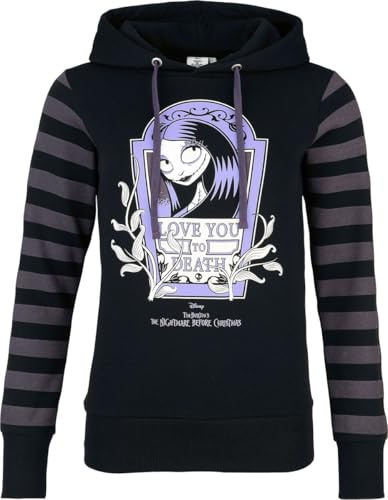The Nightmare Before Christmas Love You to Death Frauen Kapuzenpullover schwarz/lila