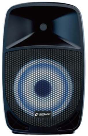 Vetrineinrete® Cassa Bluetooth 300W PMPO 100W RMS con Microfono USB SD 12 | 100W RMS, Woofer + Tweeter 12, Ingresso USB e SD, Alimentazione 100-240V, Risposta 20Hz-20kHz