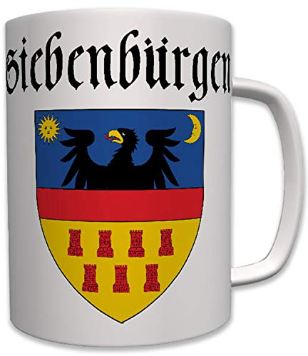 Großfürstentum Siebenbürgen historisches Wappen Transsilvanien - Tasse #6825
