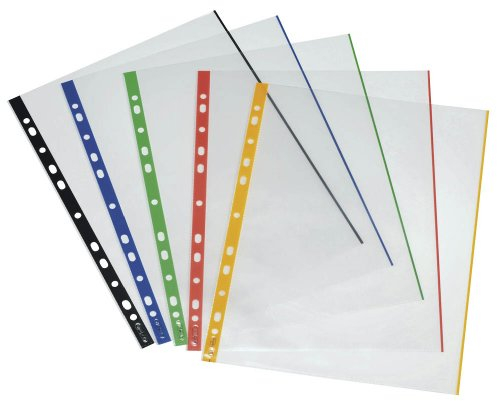 Herlitz Prospekthüllen glasklar glatt / 0,07 mm / 10 Stück