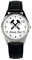 KIESENBERG Armbanduhr Bergbau Kumpel Bergmann Ruhrpott Geschenk Artikel Idee Fan Damen Herren Unisex Analog Quartz Lederarmband Uhr 36mm Durchmesser B-1420