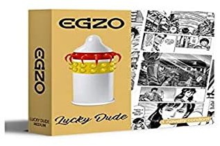 EGZO Cocky Friend CF-8 (medium) «orange» 1 Spezialkondom - Variante: Lucky Dude