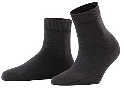 FALKE Damen Stoppersocken Light Cuddle Pads W Hp Baumwolle rutschhemmende Noppen 1 Paar, Schwarz Black 3000, 35/38 EU