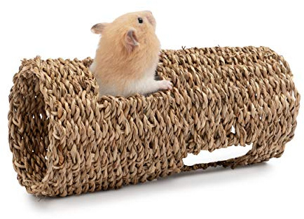 Niteangel Creative & Composable Hamster Tunnel - DIY & Build Unique Tube Burrow as Hideout for Small Sized Animals Like Hamsters Mouse Gerbils Mice (7.5-inch L - HC)