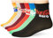Coca-Cola Coca-Cola Lot de 6 distributeurs automatiques unisexes pour adulte, assortiment multicolore, convient aux chaussettes de taille 42-45, Assortiment multicolore, 9-11