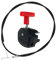 Coshar 65 Lawn Mower Throttle Cable with Control Switch Lever Handle Kit for Electric Petrol Lawnmowers Universal Repair Kit