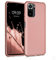 kwmobile Case kompatibel mit Xiaomi Redmi Note 10 / Note 10S Hülle - Schutzhülle aus Silikon metallisch schimmernd - Handyhülle Metallic Rosegold