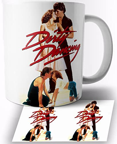 Dirty Dancing Patrick Swayze Jennifer Grey Keramik Becher 325ml Tasse Mug